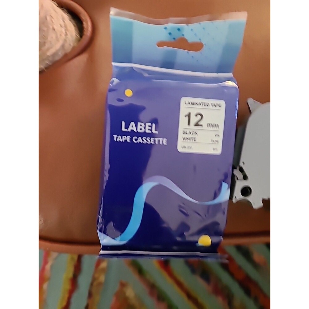 Absonic Label Tape Cassette - 12mm laminated tape 0.47